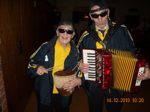 Mange og varierte instrumenter var i aksjon.